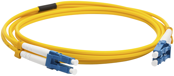 Патч-корд волоконно-оптический Lanmaster LAN-2LC-2LC/SU-15 LSZH, дуплексный, LC/UPC-LC/UPC, SM OS2, 15 м