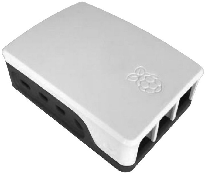 Корпус ACD RA599 Black+White ABS Case for Raspberry 4B
