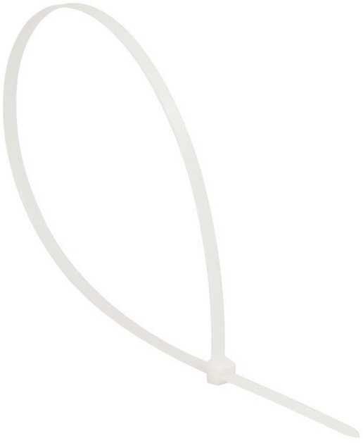 Хомут EKF plc-fl-ctsw-7.6x400 P6.6 стандартный (б), 7.6x400 (100шт) FlexLock