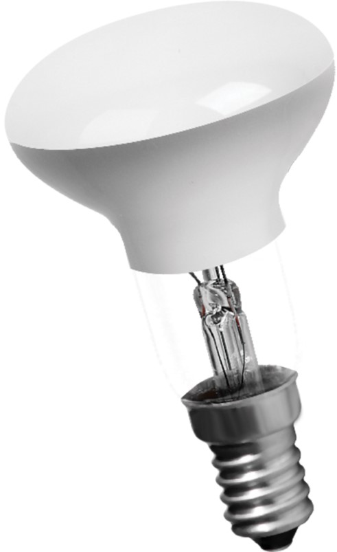 Лампа накаливания Navigator NI-R50-40-230-E14 (уп/10шт), 40Вт, 230В, E14, 50х85мм, рефлектор, матовая (94319)