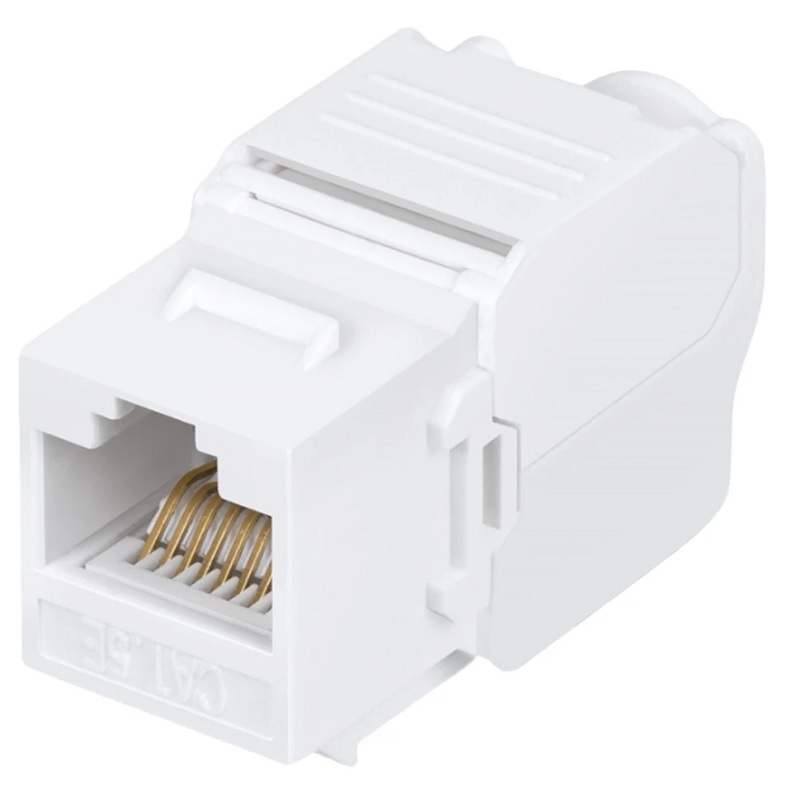 Модуль Keystone RJ45 UTP Cabcoil KEYJ-45-C5-180-T категория 5e, угол 180 градусов, заделка без инструмента