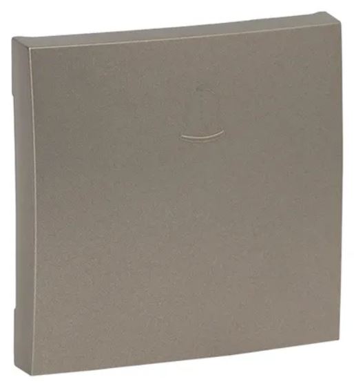 Накладка кнопки звонка EKF ESV10-L-026-40 Валенсия 10А кашемир