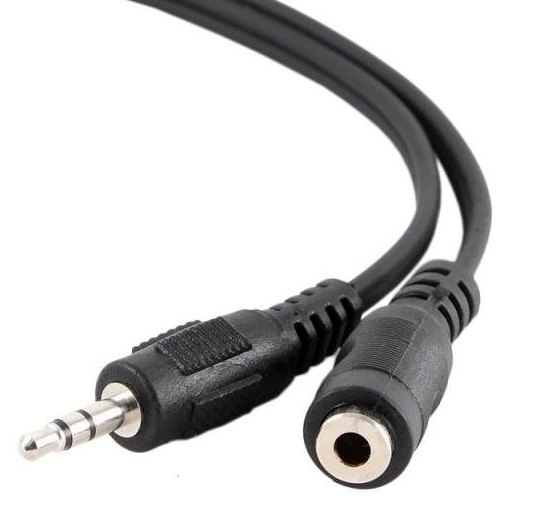  Кабель акустический 5bites AC35J-010F audio/3.5 jack/M-F/stereo/1M