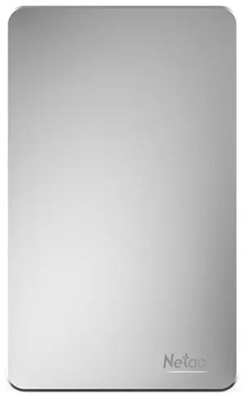   Xcom-Shop Внешний жесткий диск 2.5'' Netac K330 1Tb, micro USB 3.0, алюминиевый корпус, серебристый