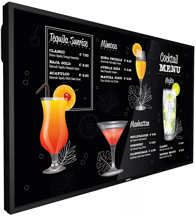 Панель LED Philips Signage Solutions 65BDL3117P/00 700cd, UHD, 24/7 land/port, full failover, SDM-L, even bezel, metal frame, CMND Control, USB Media