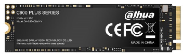 Накопитель SSD M.2 2280 Dahua DHI-SSD-C900VN1TB-B C900 Plus-B 1TB PCIe3x4 3D NAND TLC, 3400/3000MB/s, IOPS 151K/90K, TBW 512TB