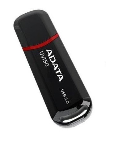 Накопитель USB 3.2 512GB A-Data AUV150-512G-RBK UV150, черный