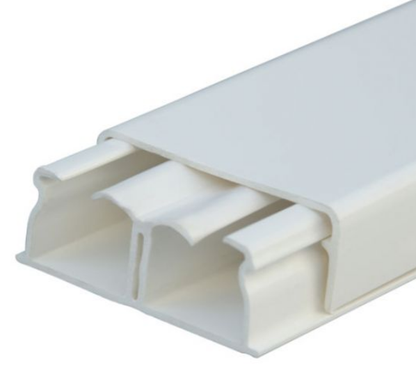 Мини-плинтус Legrand 030021 - DLPlus - 40x16 мм, 2 отделения, длина 2,1 м, белый