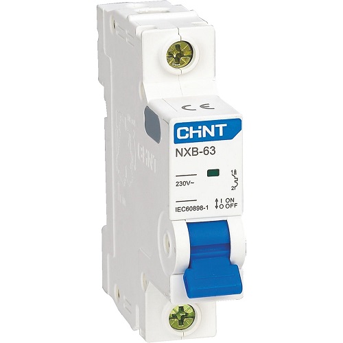 Автоматический выключатель модульный CHINT 296723 NXB-63S 1P 16А 4,5кА х-ка D (R)