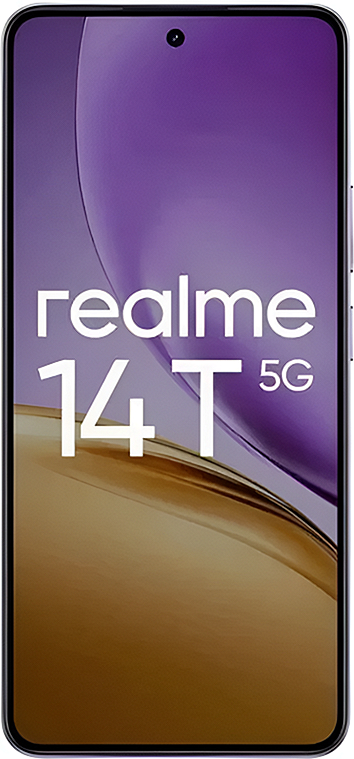Смартфон Realme 14T 5G 8/128GB RMX5078 (8+128) PURPLE фиолетовый
