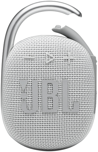  Портативная акустика 1.0 JBL Clip 4 белая 5W BT 15м 500mAh