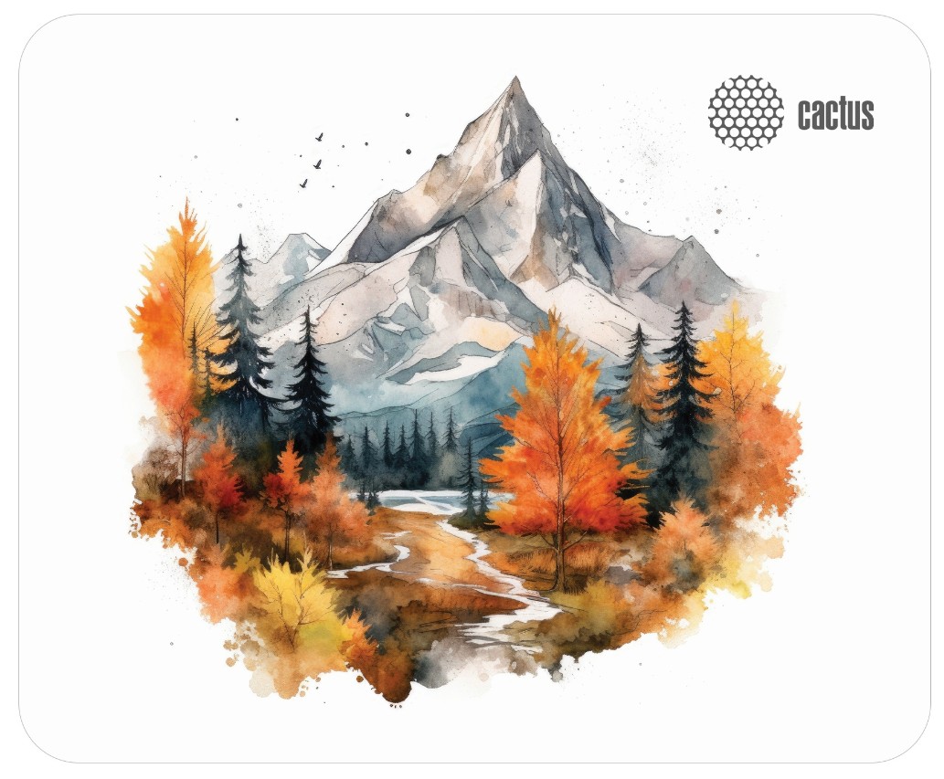  Коврик для мыши Cactus CS-MP-P10XS Autumn mountains 220x180x2мм