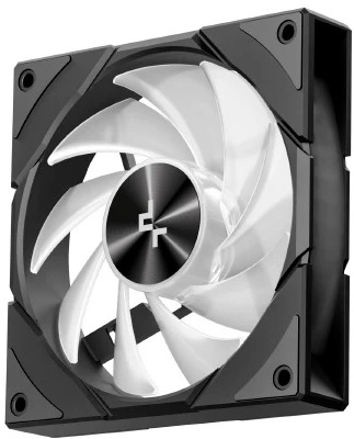 Вентилятор для корпуса Deepcool CG580 FAN BK 120mm, PWM, ARGB, 400-1300rpm, 38CFM, 20dBa, Bulk, черный