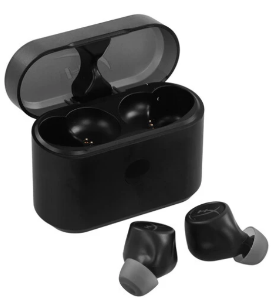   Xcom-Shop Гарнитура wireless HyperX CIRRO BUDS PRO 727A5AA игровая чёрная (TWS, Bluetooth 5.2, IPX4, ANC, 8 мм) (540242)