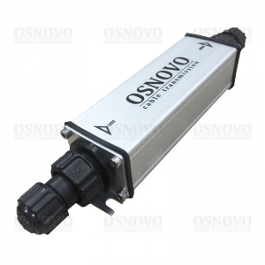 Удлинитель OSNOVO E-PoE/1GW уличный PoE 10/100/1000M Gigabit Ethernet до 500м (до 22W). Степень защиты - IP65. Увеличение расстояния передачи данных +