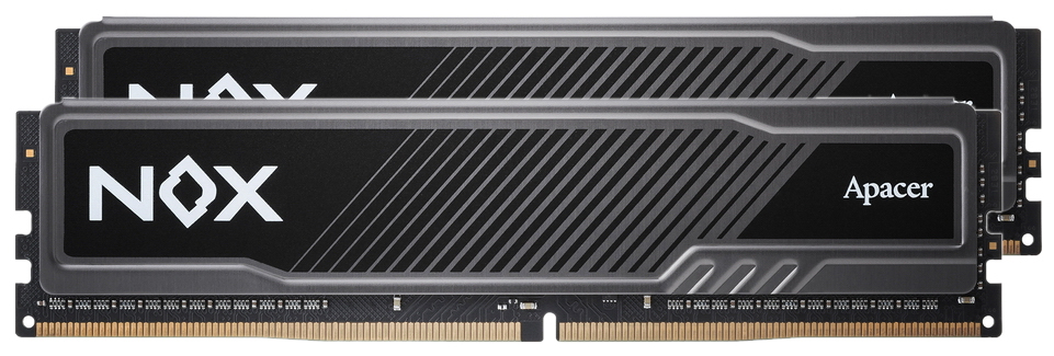 Модуль памяти DDR4 16GB (2*8GB) Apacer AH4U16G36C25YMBAA-2 NOX PC4-28800 3600MHz CL18 радиатор 1.35V