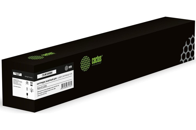 Картридж Cactus CS-MC2000BK лазерный 842454 черный (18000стр.) для Ricoh M C2000