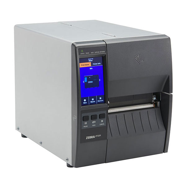 Термопринтер Zebra ZT231 TT 4, 203 dpi, Tear, EU/UK Cords, USB, Serial, Ethernet, BT, USB Host, EZPL