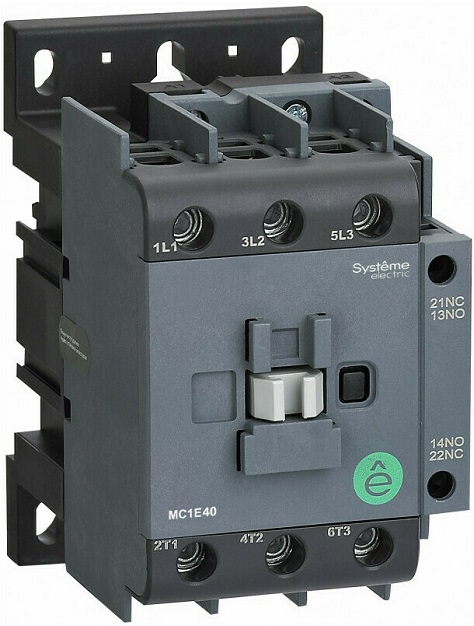 Контактор Systeme Electric MC1E65M7 MC1E 3P 65A НО+НЗ 220V/230V 50/60ГЦ (LC1E65M5)