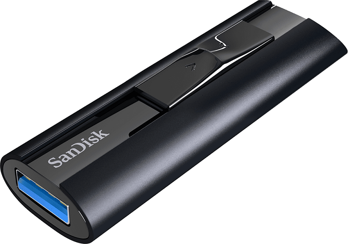   Xcom-Shop Накопитель USB 3.1 512GB SanDisk SDCZ880-512G-G46 CZ880 Cruzer Extreme Pro, USB 3.1, Металлич., Черный