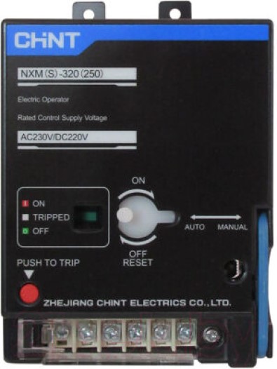 Привод моторный CHINT 331267 MD-M3 D3/A1 для NXM(S)-320(250) DC220В/AC 230В (NEW)