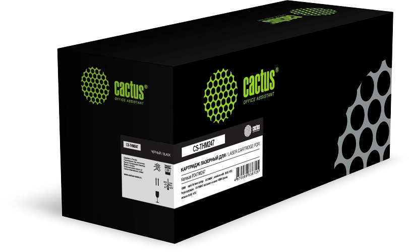 Картридж Cactus CS-THМ247 лазерный THМ247 черный (13000стр.) для Катюша Р247/М247