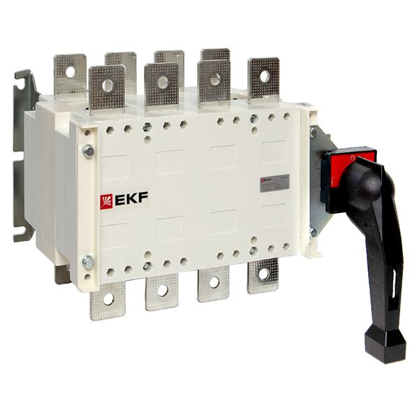 Рубильник-переключатель EKF pscs-630-4 630A 4P c рукояткой управления для прямой установки PowerSwitch