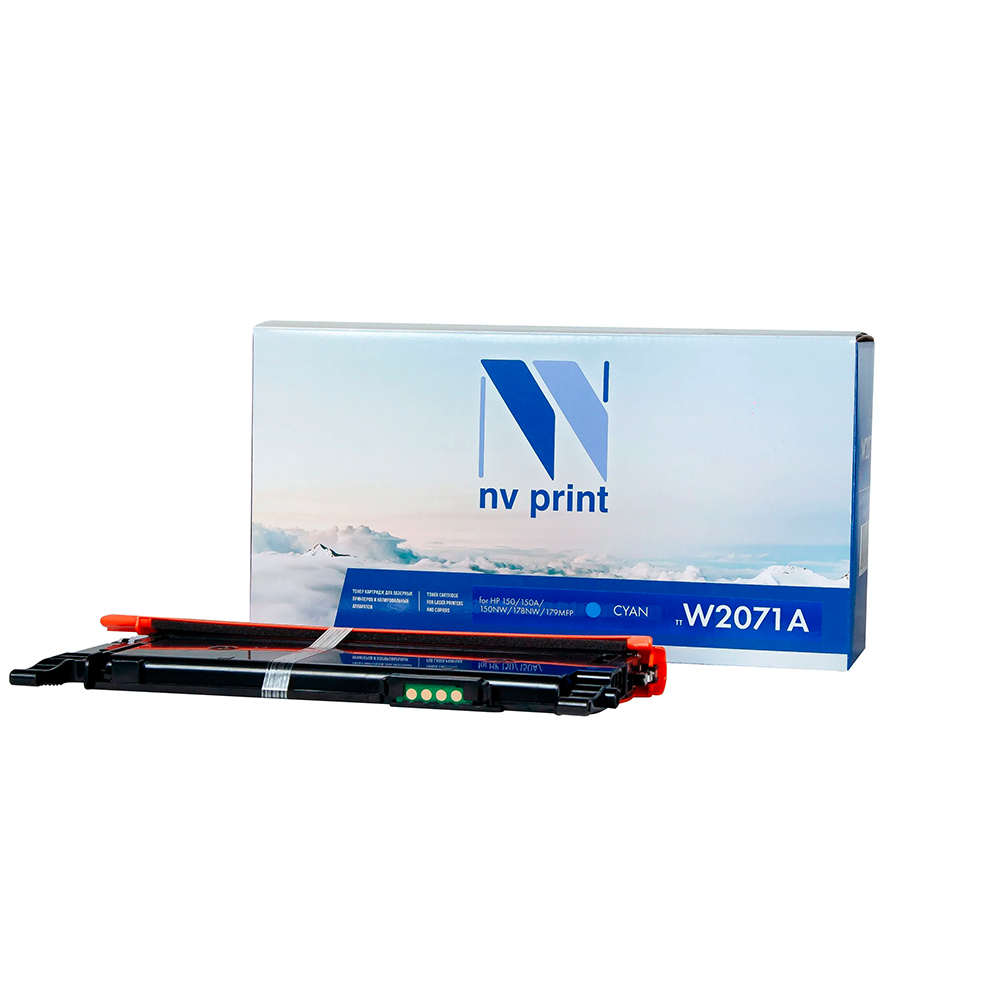 Картридж NVP NV-W2071AC для HP 150/150A/150NW/178NW/179MFP (700k), cyan