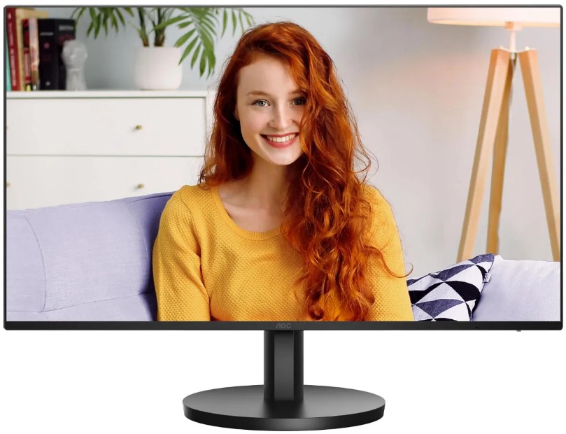 Монитор 27 AOC 27B3CA2 1920х1080, WLED, 16:9, IPS, 250cd, 1300:1, 20M:1, 4ms, 178/178, HDMI, USB-C65W (DP alt), 2xUSB 3.2, 100Hz, Speakers, Tilt, Вну