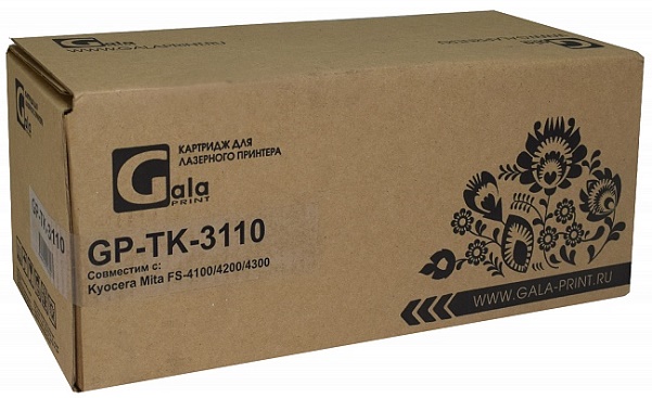 Kyocera совместимые картриджи GalaPrint Тонер-туба GalaPrint TK-3110 WC с бункером отработанного тонера 15500 копий