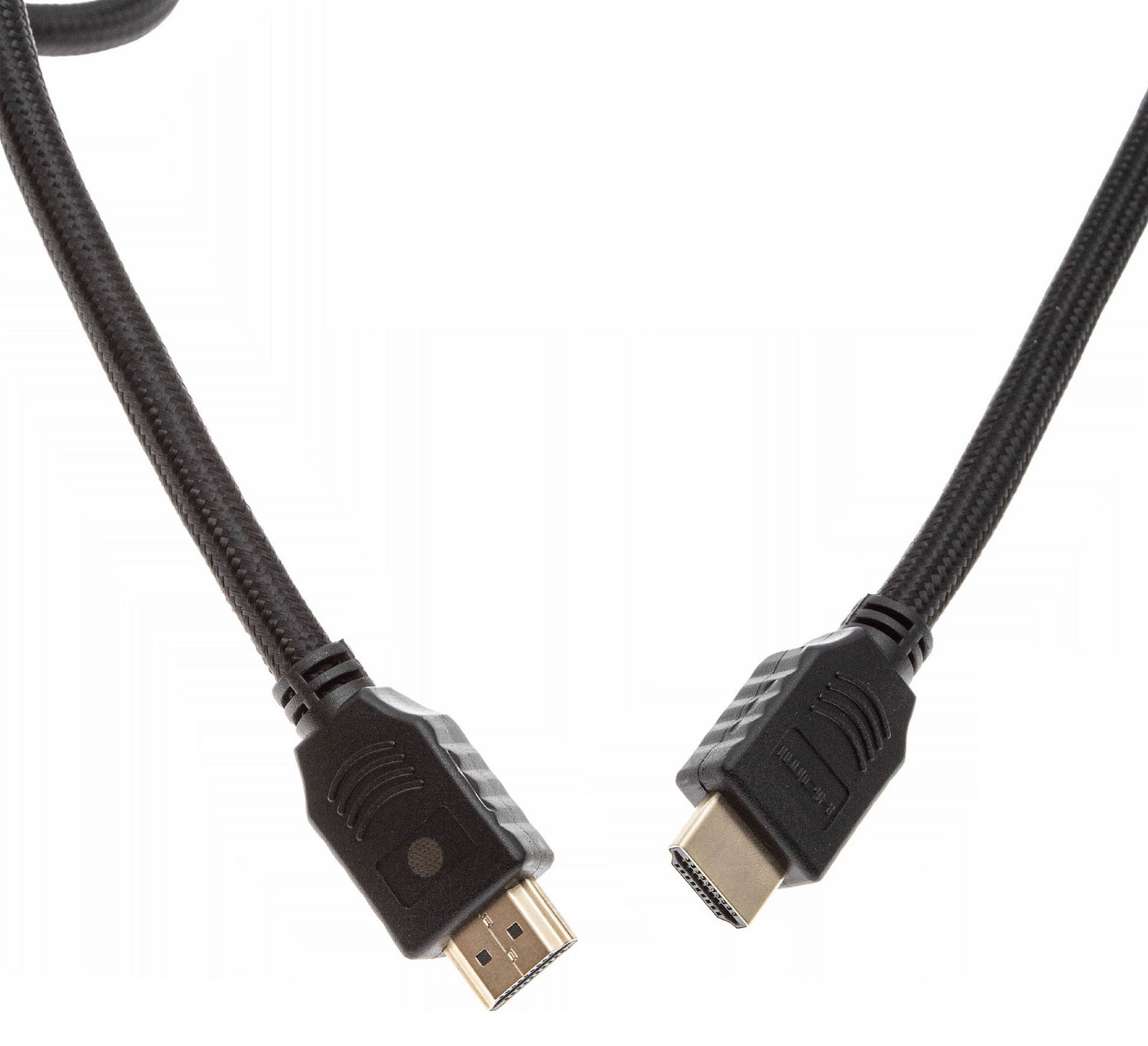 Кабель аудио-видео Cactus CS-HDMI.2-1 HDMI(m)/HDMI(m), 1м, позолоченные контакты, черный