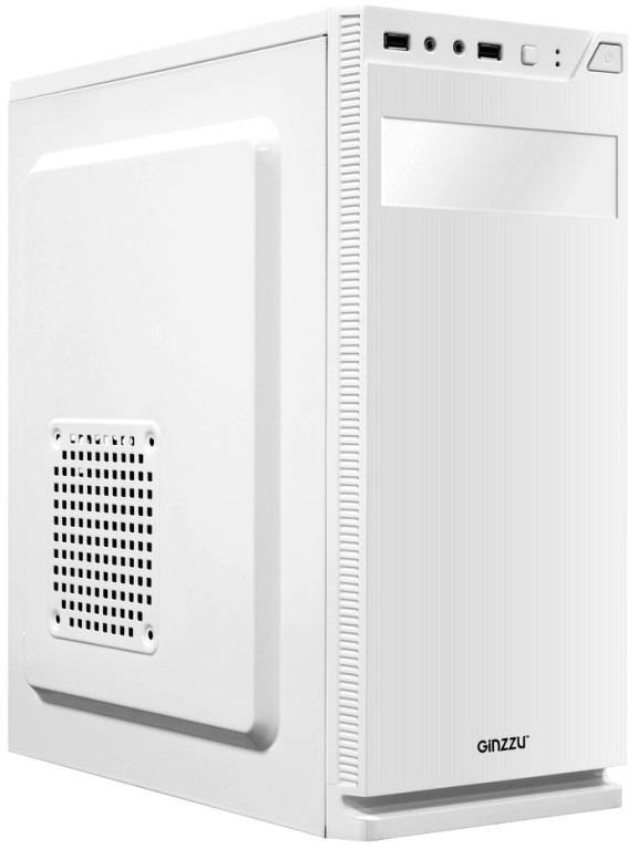 Корпус ATX Ginzzu A220 без БП, 2*USB 2.0