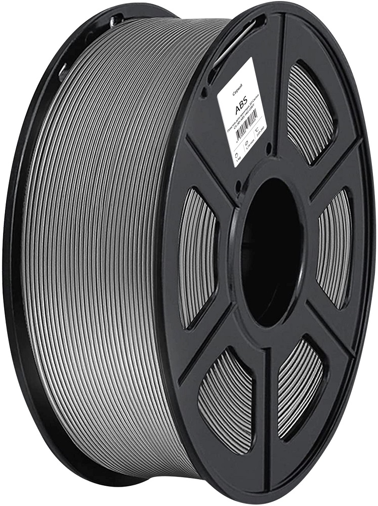 Пластик для принтера 3D ABS Cactus CS-3D-ABS-1KG-GREY d1.75мм 1кг 1цв.