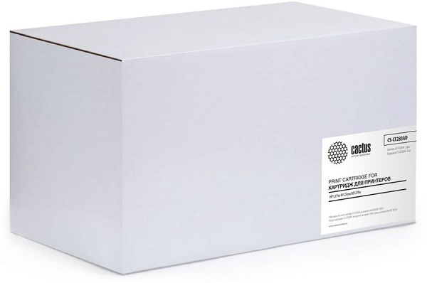 Картридж Cactus CS-CF283AD черный x2уп. для HP LJ Pro M125nw/M127fw (1500стр.)