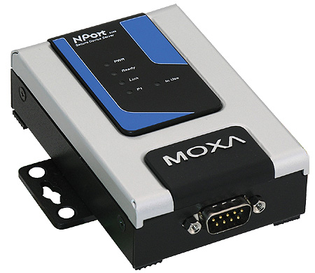  Сервер MOXA NPort 6150 1-портовый асинхронный RS-232/422/485 в Ethernet с расширенным набором функций