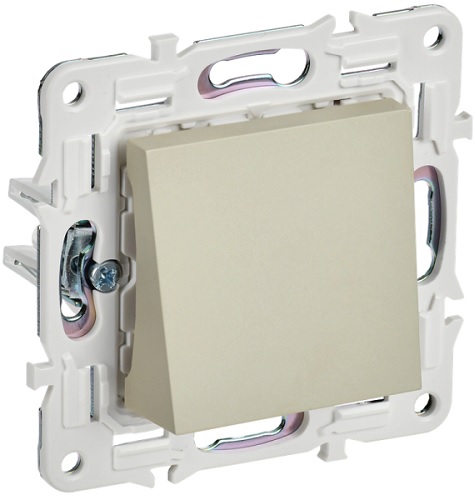 Вывод кабеля IEK SK-VK10-0-K10 SKANDY SK-O01B бежевый
