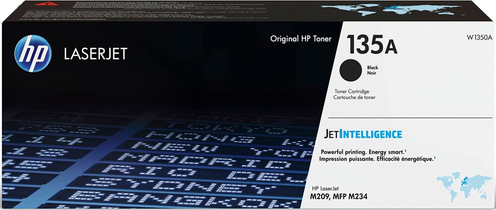 Картридж HP W1350A 135A, черный 1100 стр