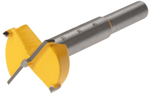 Сверло KRANZ KR-91-0790 Форстнера по дереву, 30мм, цилиндрический хвостовик