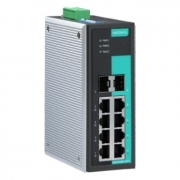 Коммутатор неуправляемый MOXA EDS-G308-2SFP-T 6x10/100/1000, 2 slot combo ports