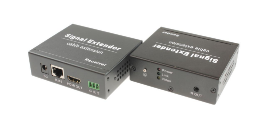 Комплект OSNOVO TA-HiDP+RA-HiDP для передачи HDMI, RS232, ИК управления и питания по кабелю витой па
