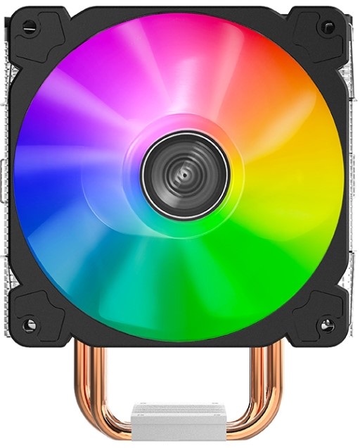 Кулер JONSBO CR-1000 EVO ARGB LGA1700/1200/115X/AM5/AM4 (120mm fan, 600-1500rpm, 28.12-59.48CFM, 22-32dBA, 4-pin PWM/3-pin LED ARGB) Retail