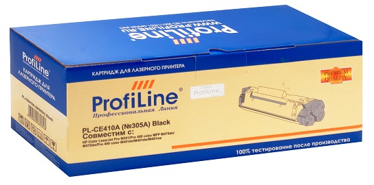 Картридж ProfiLine PL-CE410A  (№305A) для принтеров HP Color LaserJet Pro M351/Pro 400 color MFP M475dn/M475dw/Pro 400 color M451dn/M451dw/M451nw Blac