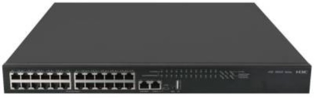 Коммутатор H3C LS-6520X-26MC-UPWR-SI-GL L3 Ethernet Switch with 24*1G/2.5G/5GBase-T(UPOE) Ports and 1*Slot,Without Power Supplies