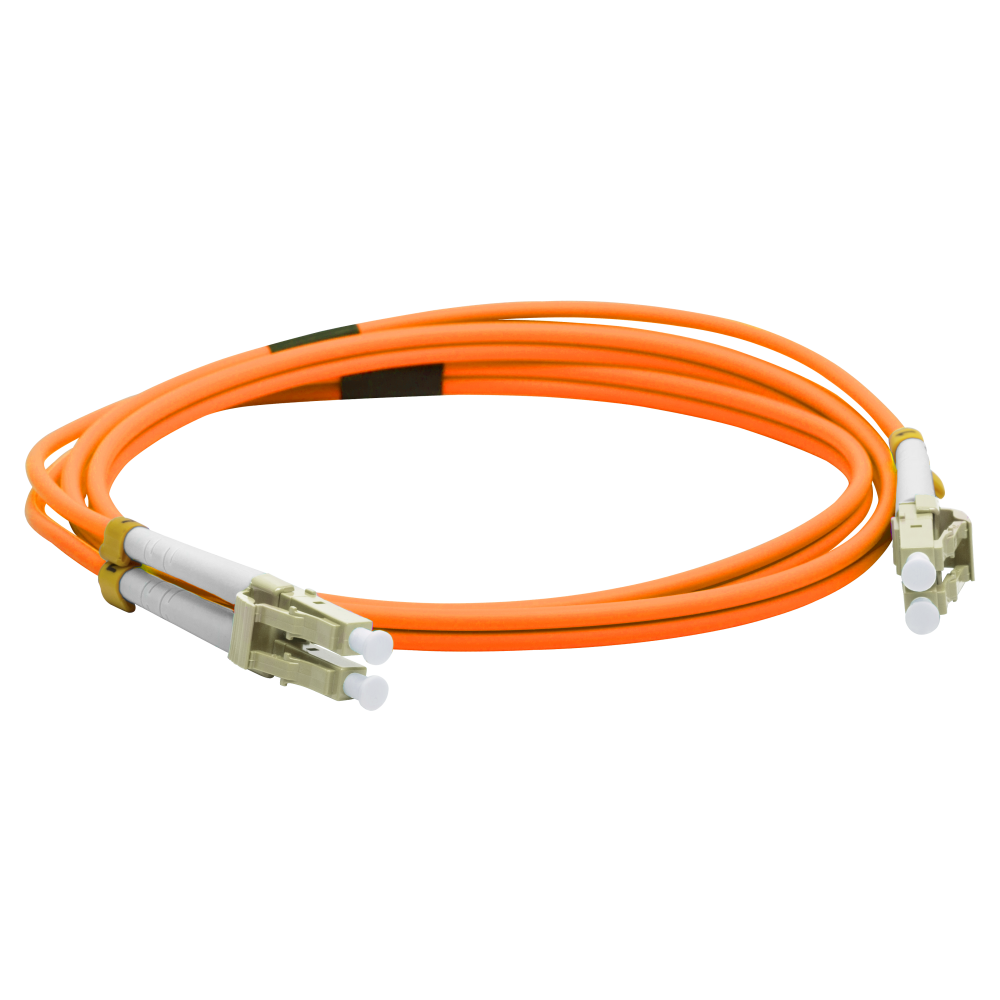 Кабель патч-корд волоконно-оптический Lanmaster LAN-2LC-2LC/OM2-3.0 LSZH, дуплексный, LC/PC-LC/PC, MM 50/125, 3.0 м