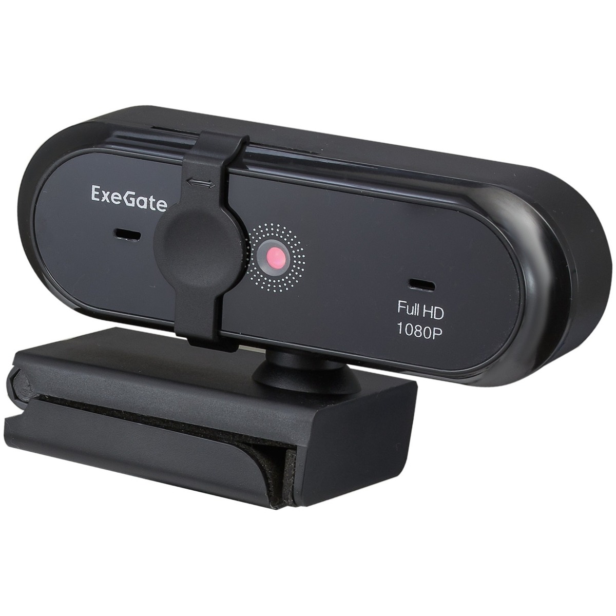 Веб-камера Exegate Stream C925 Wide FullHD T-Tripod EX294484RUS (матрица 1/3 2Мп, 1920х1080, 1080P, USB, фиксированный фокус, микрофон, поворотное кр
