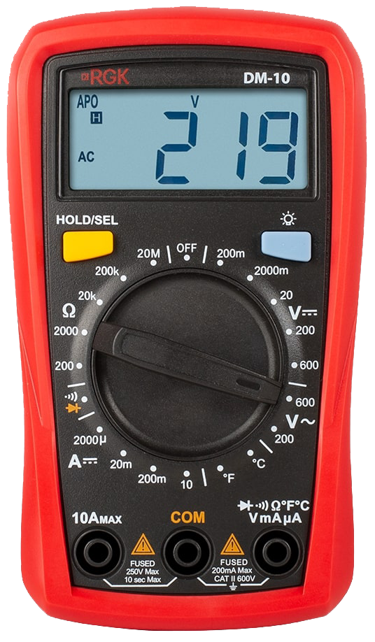 Мультиметр RGK DM-10 без поверки