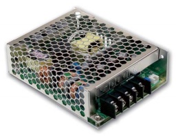 Преобразователь AC-DC сетевой Mean Well HRP-75-24 75Вт, ККМ, вход 85...264В AC 47...63Гц/127...370В DC, выход 24В (рег. 21...28.8В)/3.2А, изоляция 300