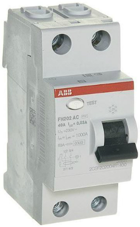 УЗО ABB 2CSF202004R1400 FH202AC 2P 40A 30mA (AC)