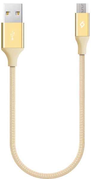Кабель TTEC 2DK25A microUSB 0.3m gold