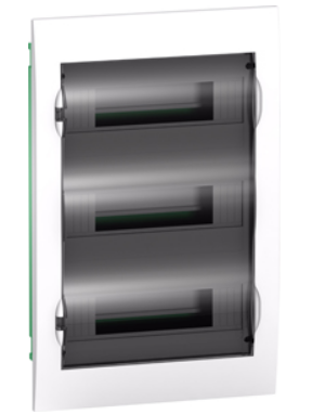 Щит распределительный Schneider Electric EZ9E312S2FRU Easy9 встраиваемый белый (дверь прозрачная) на 36 модулей IP40